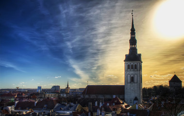 Fototapeta na wymiar Tallinn Old Town