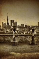 Retro Photo of Tallinn