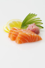 Sushi on White Background 1