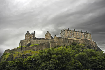 Fototapeta na wymiar Zamek w Edynburgu