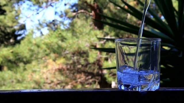 verre d'eau