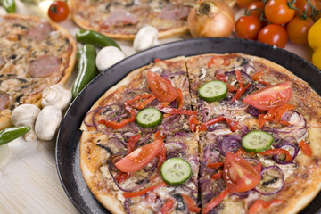 Pizza from the top - Deluxe