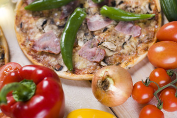 Tasty Italian pizza