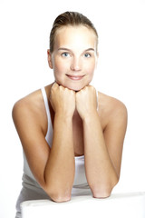 Fototapeta premium beauty model