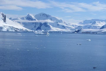 Wandcirkels plexiglas Paradise Harbour, Antarktis © ck-africa