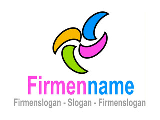 Firmenlogo 4 Moderne Farben