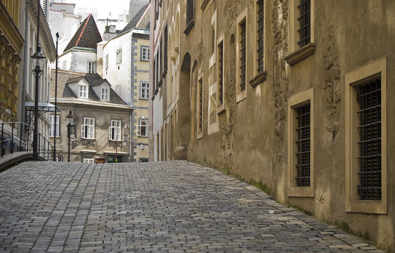 Old street in Vienna