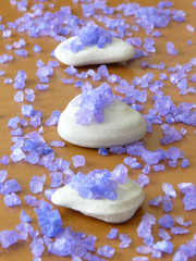 Zen stones and herbal salt