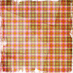 vintage fabrics with check pattern