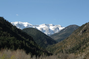 Fototapeta na wymiar Sierra del Cadi, Espagne
