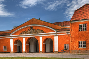 Entrance to Kronborg, Denmark.