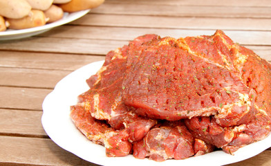 Grillfleisch