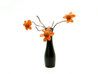 Vase mit Ast