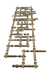 abstract pipes system