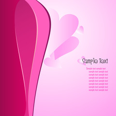 abstract background vector. love illustration