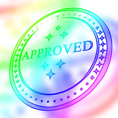 approved stamp