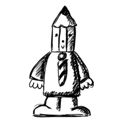 Cartoon Business concept