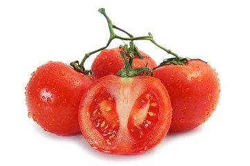 tomatoes isolated