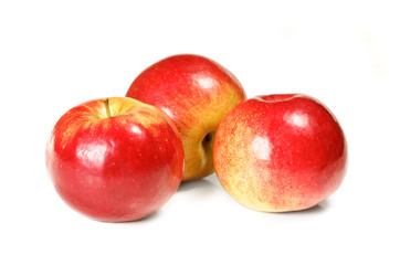 Fototapeta na wymiar three apple