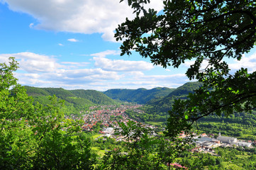 A view of the swabian alb from Pfullingen
