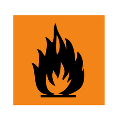 flammable liquid danger sign