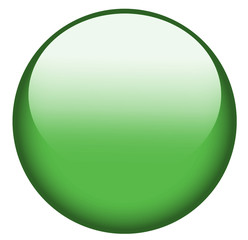 Sfera verde pulsante web