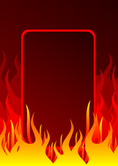 Fire background