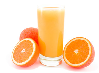 Orange and juice.