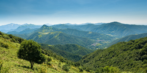 View from Monte Generoso