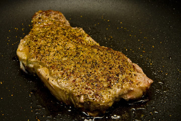 Sizzling Strip Steak