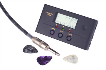 Achromatic guitar tuner