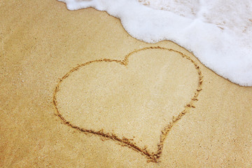 Sand heart