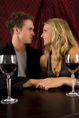 couple drinking