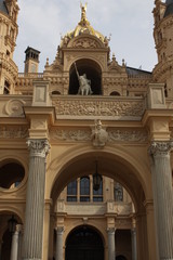 Schweriner Schloss Detail Eingang