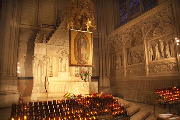Tafelkleed Guadalupe Shrine St. Patrick's Cathedral New York City © Bill Perry