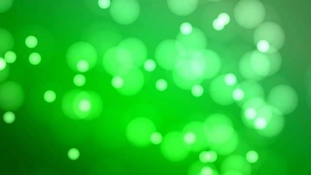 gr&uuml;ne bewegende Lichter