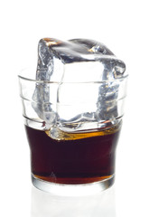 cold coke drink