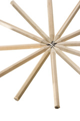isolated pencil
