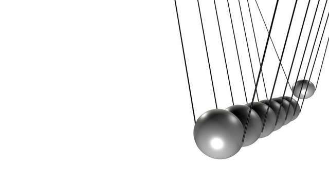 Pendulum with balls