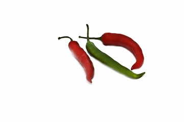 Hot chilli peppers