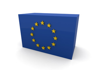 European Union Flag block