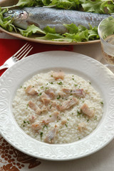 Risotto alla trota - Primi piatti del Trentino Alto Adige
