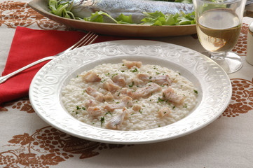 Risotto alla trota - Primi piatti del Trentino Alto Adige
