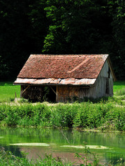 Obraz premium Hütte