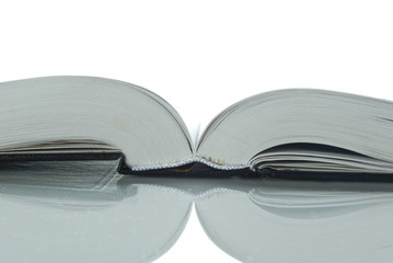 book on the white background