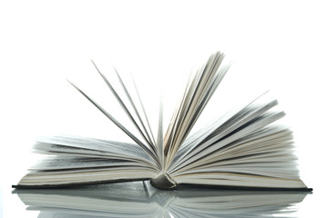book on the white background