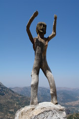 Skulptur Griechenland Kreta