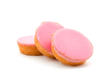 Pink cookies