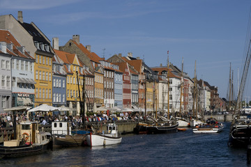 Fototapeta na wymiar Kopenhagen - Nyhavn