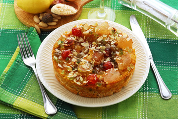 Torta salata di zucca - Contorni della cucina lombarda